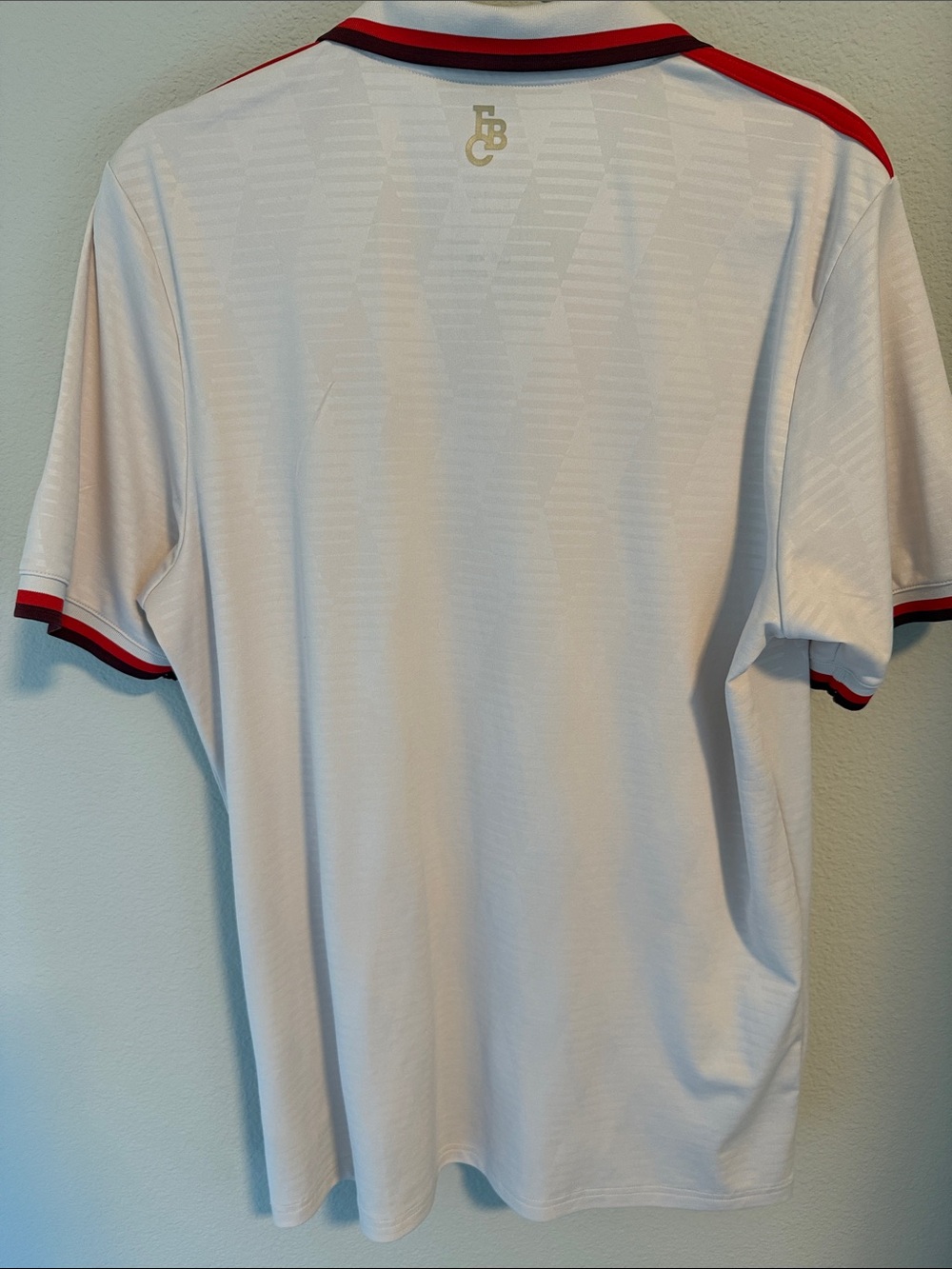 adidas White & Red Bayern Munich Allianz Football Jersey - Picture 2 of 4